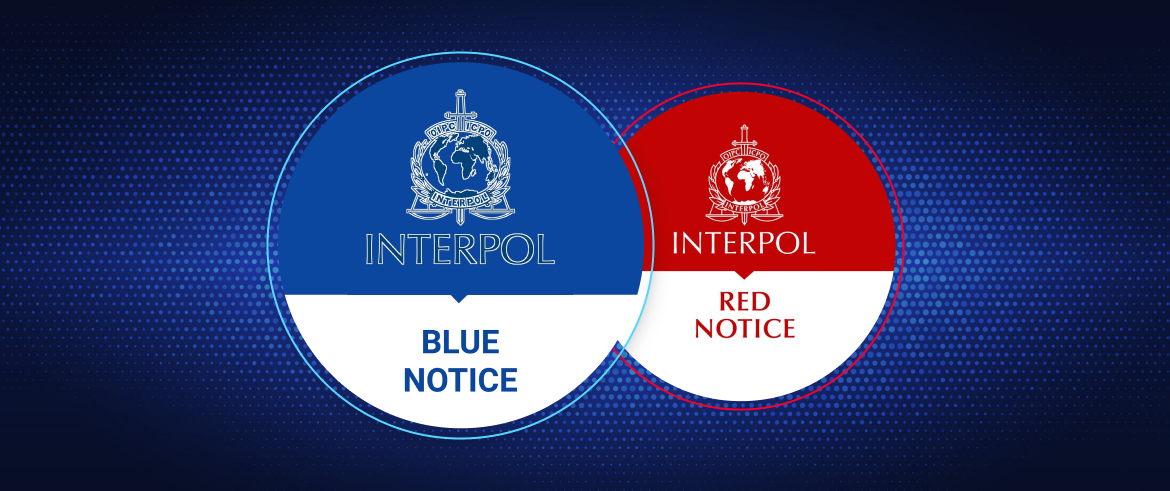 blue notice & red notice interpol